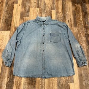 Basic Editions Denim Shirt Jacket